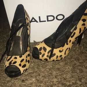 Ankle Strap Open Toe Shoe (Steve Madden)